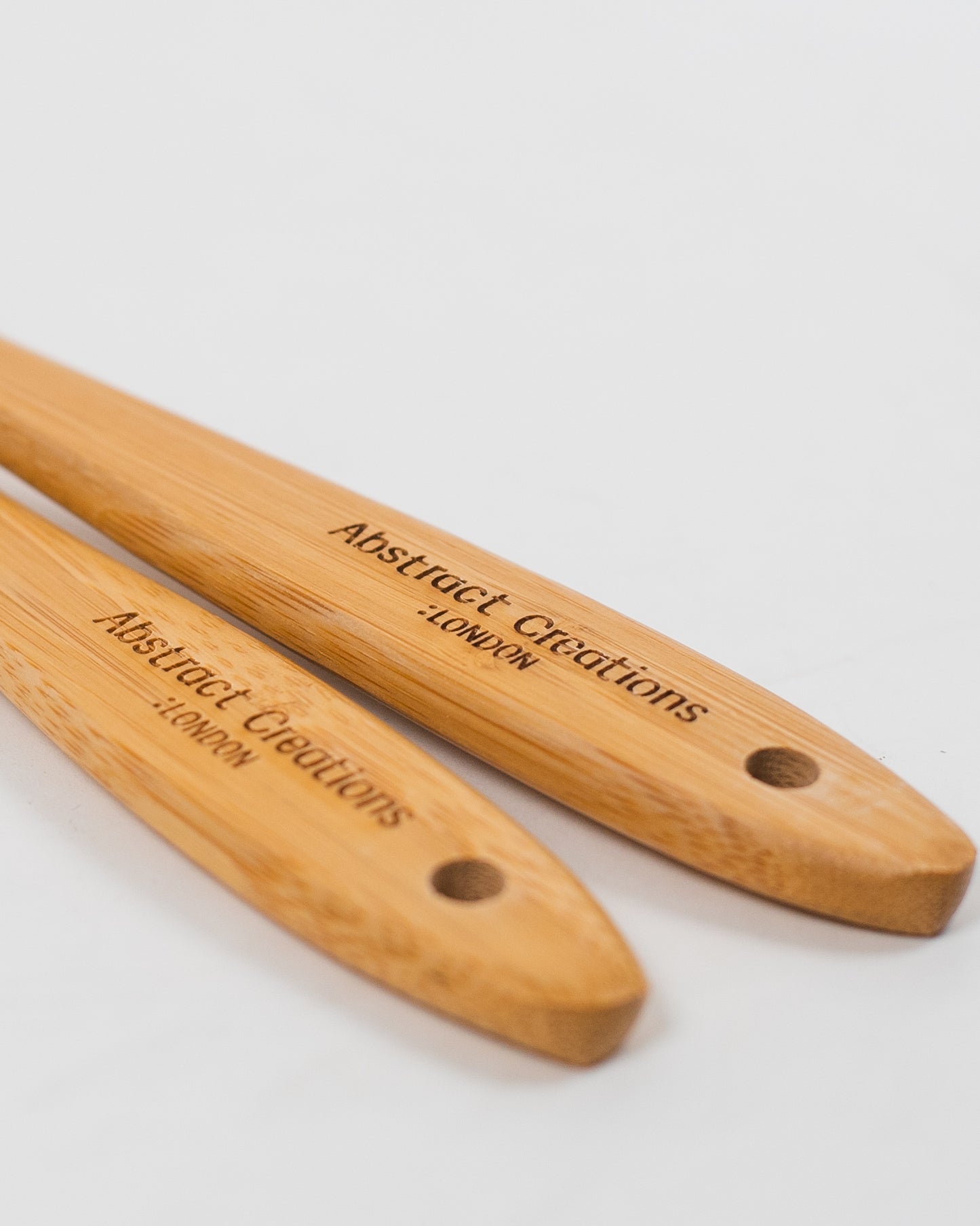 Bamboo Utensils Flat & Round