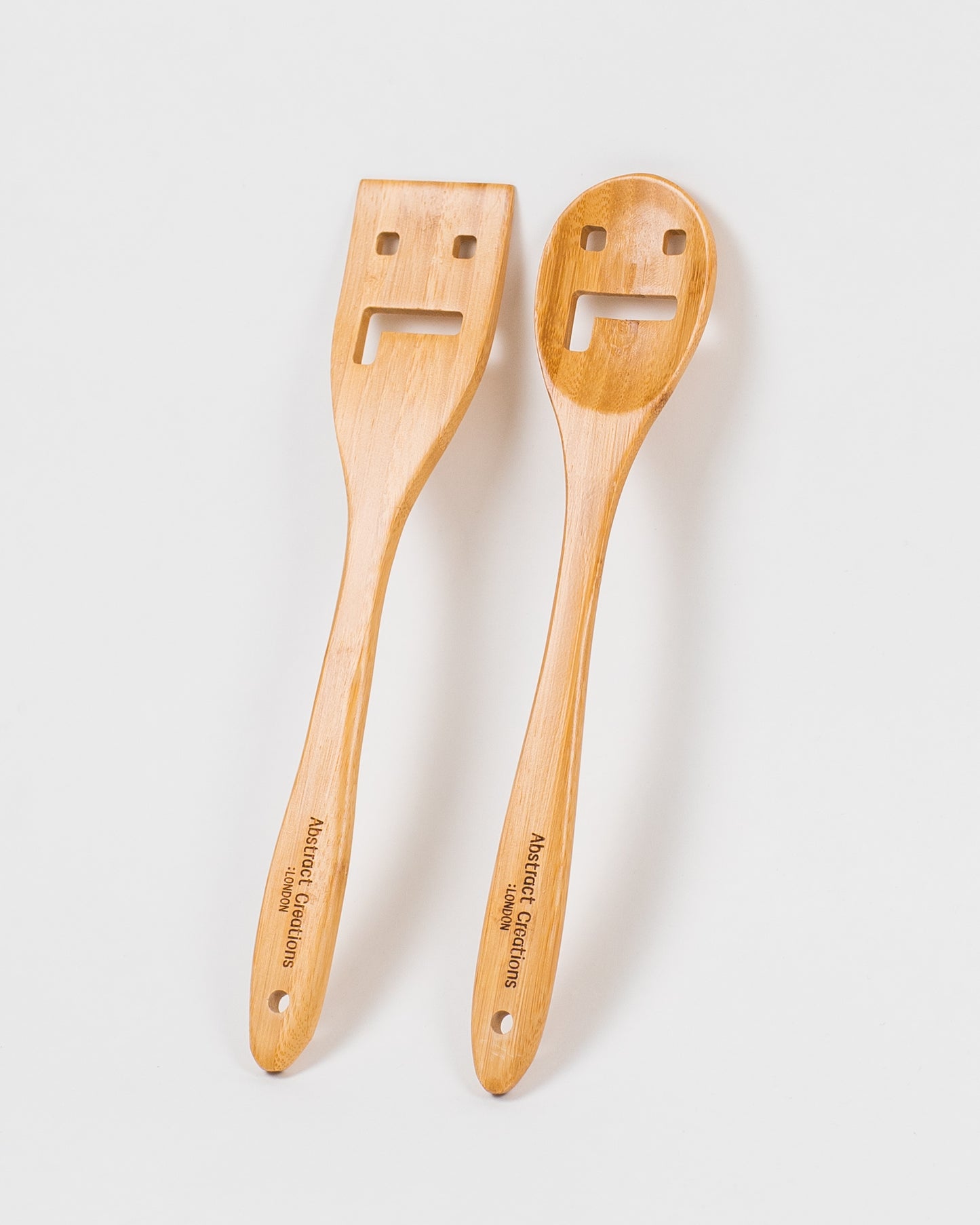 Bamboo Utensils Flat & Round