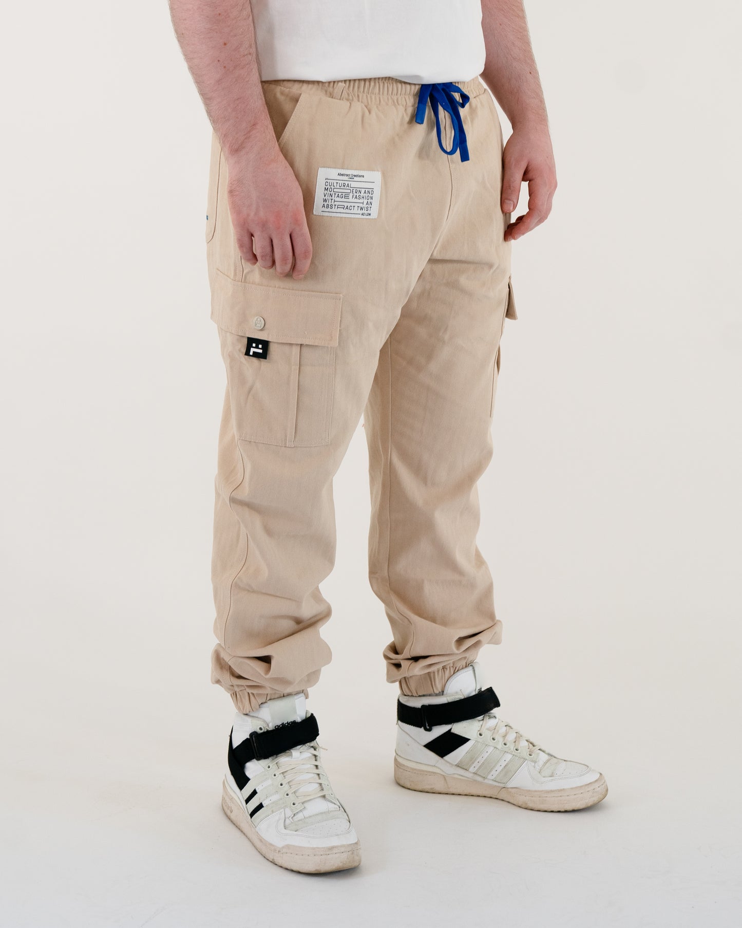 Herringbone Cargo Pant Sand