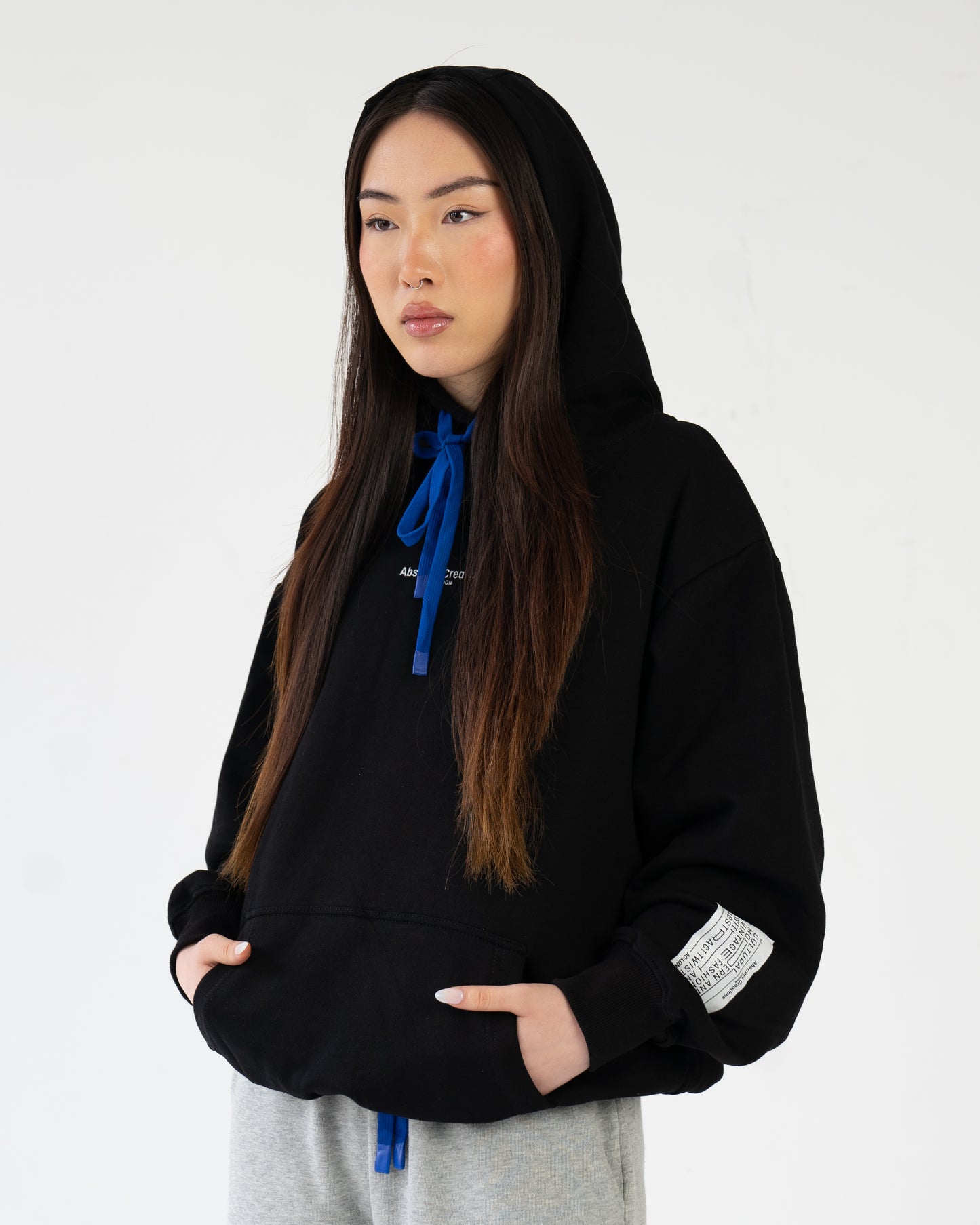 Hoodie Oversized Black