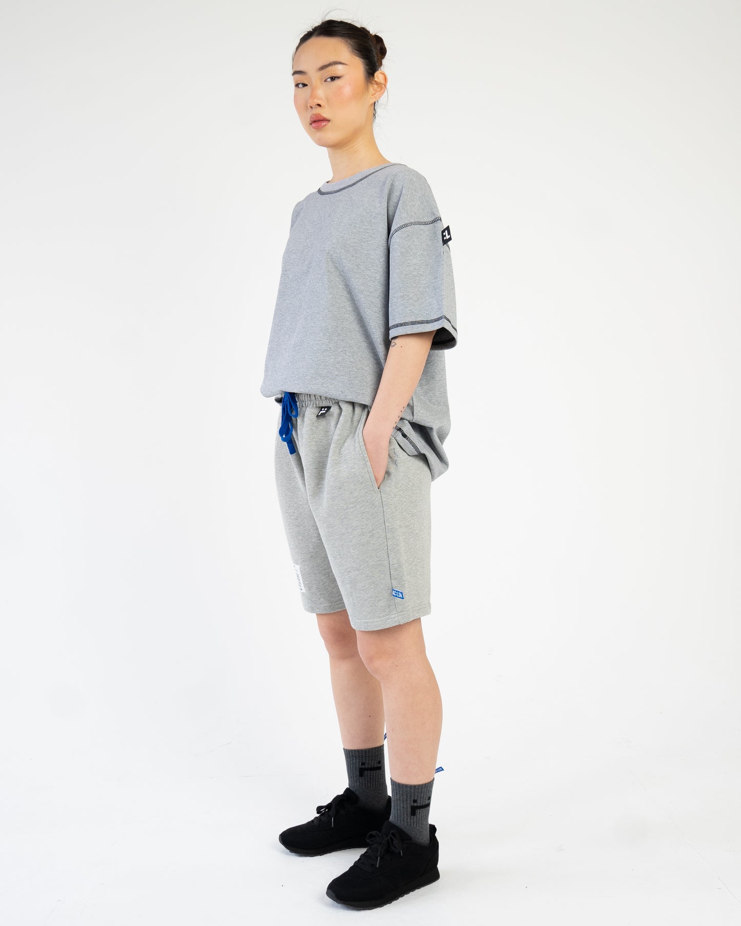 Short Oversized Grey